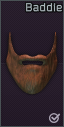 Baddie's red beard